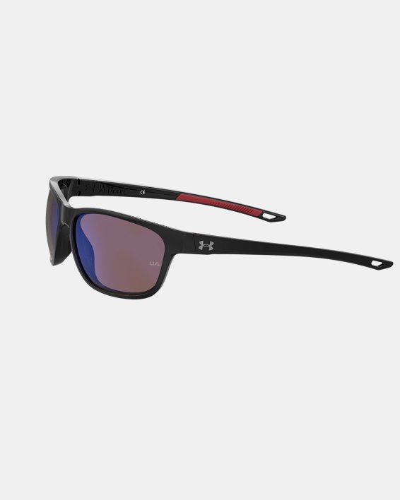 Unisex UA TUNED™ Undeniable Sunglasses, Black, pdpMainDesktop image number 3